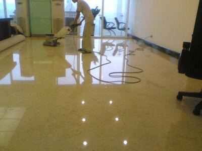 大理石地板清洁养护选择中山清洁公司